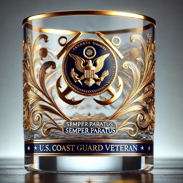 Shirem Veteran Tribute Glass